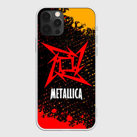 Чехол для iPhone 12 Pro Max с принтом METALLICA МЕТАЛЛИКА в Рязани, Силикон |  | hetfield | james | logo | metal | metalica | metallica | music | rock | star | джеймс | звезда | знак | ларс | лого | логотип | логотипы | метал | металика | металлика | музыка | рок | символ | символы | ульрих | хэтфилд