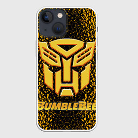 Чехол для iPhone 13 mini с принтом Bumblebee. в Рязани,  |  | bumblebee | автобот разведчик | автоботы | бамблби | боевик | кино | кино трансформеры | персонаж вселенной трансформеров | приключения | трансформеры | фантастика | фильмы