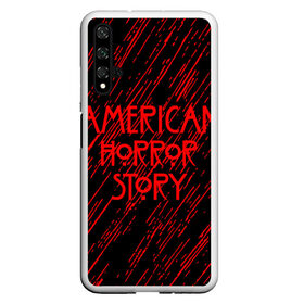 Чехол для Honor 20 с принтом American Horror Story. в Рязани, Силикон | Область печати: задняя сторона чехла, без боковых панелей | american horror story | netflix | американ хоррор стори | американская история ужасов | драма | загадочные события | кино | мини сериал | нетфликс | очень странные дела | сериалы | триллер | ужасы | фантастика