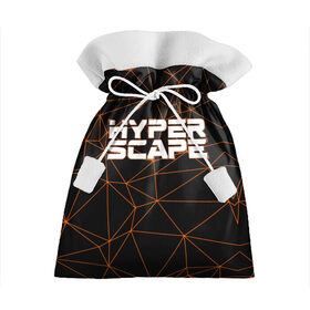 Подарочный 3D мешок с принтом Hyper Scape. в Рязани, 100% полиэстер | Размер: 29*39 см | esport | games | hyper scape | twitch | игроки | игролюбители | игроманы | игры | киберспорт | королевская битва | корона | твич | хупер скайп | хупер скайпе