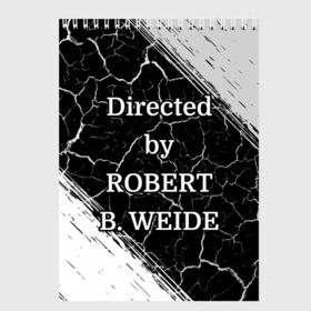 Скетчбук с принтом Directed by ROBERT B. WEIDE в Рязани, 100% бумага
 | 48 листов, плотность листов — 100 г/м2, плотность картонной обложки — 250 г/м2. Листы скреплены сверху удобной пружинной спиралью | directed | directed by | mem | meme | memes | robert | weide | бай | вейд | вейде | директ | директед | заставка | интернет | кино | мем | мемы | прикол | приколы | режиссер | роберт | титры | фильмы | юмор