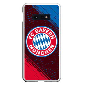 Чехол для Samsung S10E с принтом FC BAYERN / БАВАРИЯ в Рязани, Силикон | Область печати: задняя сторона чехла, без боковых панелей | bayern | club | fc | footbal | logo | бавария | знак | клуб | лого | логотип | логотипы | символ | символы | форма | футбол | футбольная | футбольный