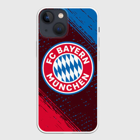 Чехол для iPhone 13 mini с принтом FC BAYERN   БАВАРИЯ в Рязани,  |  | bayern | club | fc | footbal | logo | бавария | знак | клуб | лого | логотип | логотипы | символ | символы | форма | футбол | футбольная | футбольный