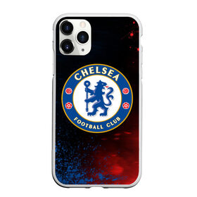 Чехол для iPhone 11 Pro матовый с принтом CHELSEA F.C. / ЧЕЛСИ в Рязани, Силикон |  | chelsea | club | footbal | logo | знак | клуб | логотип | логотипы | символ | символы | форма | футбол | футбольная | футбольный | челси