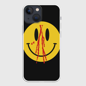 Чехол для iPhone 13 mini с принтом Pop Up Smiley в Рязани,  |  | Тематика изображения на принте: plohoyparen | smile | v.vlone | vlone pop up smiley | влоне | смайл | смайлик | эмоджи