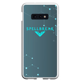 Чехол для Samsung S10E с принтом Spellbreak Hex в Рязани, Силикон | Область печати: задняя сторона чехла, без боковых панелей | battle royal | fantasy | game | game spellbreak | hex | logo spellbreak | rpg | spellbreak | боевая магия | боевой маг | игра | игра spellbreak | королевская битва | логотип | логотип spellbreak | магические перчатки | персонажи spellbreak | р