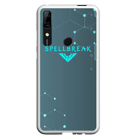 Чехол для Honor P Smart Z с принтом Spellbreak Hex в Рязани, Силикон | Область печати: задняя сторона чехла, без боковых панелей | battle royal | fantasy | game | game spellbreak | hex | logo spellbreak | rpg | spellbreak | боевая магия | боевой маг | игра | игра spellbreak | королевская битва | логотип | логотип spellbreak | магические перчатки | персонажи spellbreak | р