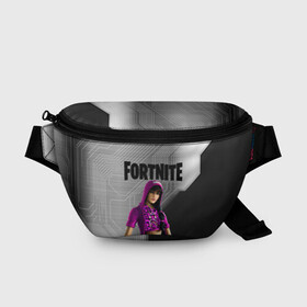 Поясная сумка 3D с принтом FORTNITE / ФОРТНАЙТ 2021 в Рязани, 100% полиэстер | плотная ткань, ремень с регулируемой длиной, внутри несколько карманов для мелочей, основное отделение и карман с обратной стороны сумки застегиваются на молнию | 2019 | battle royale | chapter 2 | epic games | fortnite | game | season x | zombie | зомби | фортнайт