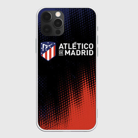 Чехол для iPhone 12 Pro Max с принтом ATLETICO MADRID Атлетико в Рязани, Силикон |  | Тематика изображения на принте: atletico | club | footbal | logo | madrid | атлетико | знак | клуб | логотип | логотипы | мадрид | символ | символы | форма | футбол | футбольная | футбольный