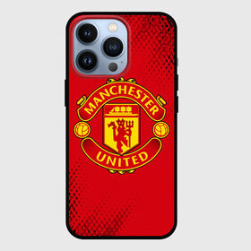 Чехол для iPhone 13 Pro с принтом MANCHESTER UNITED в Рязани,  |  | club | footbal | logo | manchester | united | знак | клуб | лого | логотип | логотипы | манчестер | символ | символы | форма | футбол | футбольная | футбольный | юнайтед