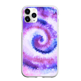 Чехол для iPhone 11 Pro Max матовый с принтом TIE-DYE PURPLE в Рязани, Силикон |  | dye | multicolor | tie | trend | акварель | брызги | градиент | дай | колор | краски | красочная | мульти | потёки | пятна | радуга | радужная | тай | тайдай | текстура | тренд | хиппи