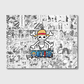 Альбом для рисования с принтом One Piece в Рязани, 100% бумага
 | матовая бумага, плотность 200 мг. | Тематика изображения на принте: lucy | luffy monkey | mugiwara | one piece | straw hat | большой куш | ван пис | луффи | одним куском