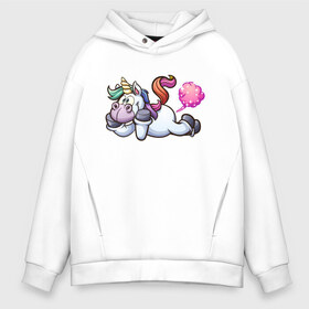 Мужское худи Oversize хлопок с принтом Unicorn Fun в Рязани, френч-терри — 70% хлопок, 30% полиэстер. Мягкий теплый начес внутри —100% хлопок | боковые карманы, эластичные манжеты и нижняя кромка, капюшон на магнитной кнопке | bob | bob marley | goodboy | horse | poni | rainbow | unicorn | арт | боб марли | бобмарли | волшебство | детство | единорог | животные | кайф | картинка | конь | лошадь | магия | мем | полёт | пони | пук | радуга | ракета | рисунок