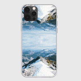 Чехол для iPhone 12 Pro Max с принтом СНЕЖНЫЕ ГОРЫ ЗЕРКАЛО в Рязани, Силикон |  | mountain | альпы | в горах | вечер | вид | гора | горные | горы | закат | зима | красивый | лето | лыжи | пейзаж | природа | снег | снежные | сноуборд