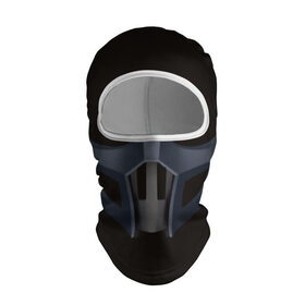 Балаклава 3D с принтом NOOB Saibot в Рязани, 100% полиэстер, ткань с особыми свойствами — Activecool | плотность 150–180 г/м2; хорошо тянется, но при этом сохраняет форму. Закрывает шею, вокруг отверстия для глаз кайма. Единый размер | mortal kombat | scorpion | sub zero | wbillegal | мортал комбат | сабзиро | скорпион