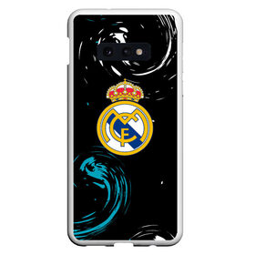 Чехол для Samsung S10E с принтом REAL MADRID. в Рязани, Силикон | Область печати: задняя сторона чехла, без боковых панелей | fc | football | football club | real madrid | sport | реал мадрид | спорт | спортивные | униформа | фирменные цвета | фк | футбол | футбольный клуб