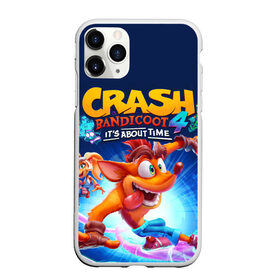 Чехол для iPhone 11 Pro матовый с принтом Crash Bandicoot в Рязани, Силикон |  | aku aku | crash bandicoot | бандикут | игры | крэш бандикут