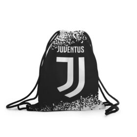 Рюкзак-мешок 3D с принтом JUVENTUS / ЮВЕНТУС в Рязани, 100% полиэстер | плотность ткани — 200 г/м2, размер — 35 х 45 см; лямки — толстые шнурки, застежка на шнуровке, без карманов и подкладки | ball | club | dtynec | foot | football | italy | juventus | logo | ronaldo | sport | team | дибала | италия | клуб | лого | логотип | логотипы | огмутегы | роналдо | сборная | символ | символы | спорт | форма | футбол | футболист | футболисту | 