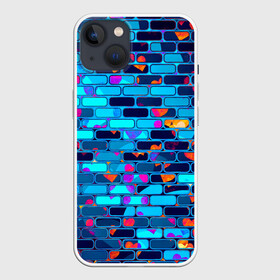 Чехол для iPhone 13 с принтом Кирпичики. в Рязани,  |  | abstract | brand | geometry | sport | texture | абстракция | бренд | геометрия | кирпичики | классика | летние | любовь | минимализм | модные | популярные иллюстрации | прикольные картинки | сердечки | спорт | стиль