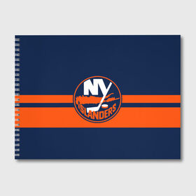 Альбом для рисования с принтом NY ISLANDERS NHL в Рязани, 100% бумага
 | матовая бумага, плотность 200 мг. | Тематика изображения на принте: hockey | islanders | logo | new york | ny | sport | usa | исландерс | логотип | нхл | нью йорк | спорт | хоккей