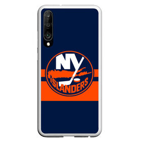 Чехол для Honor P30 с принтом NY ISLANDERS NHL в Рязани, Силикон | Область печати: задняя сторона чехла, без боковых панелей | Тематика изображения на принте: hockey | islanders | logo | new york | ny | sport | usa | исландерс | логотип | нхл | нью йорк | спорт | хоккей