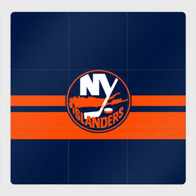 Магнитный плакат 3Х3 с принтом NY ISLANDERS NHL в Рязани, Полимерный материал с магнитным слоем | 9 деталей размером 9*9 см | Тематика изображения на принте: hockey | islanders | logo | new york | ny | sport | usa | исландерс | логотип | нхл | нью йорк | спорт | хоккей