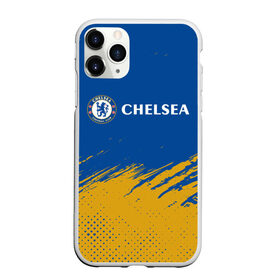 Чехол для iPhone 11 Pro матовый с принтом CHELSEA F.C. / ЧЕЛСИ в Рязани, Силикон |  | chelsea | club | footbal | logo | знак | клуб | логотип | логотипы | символ | символы | форма | футбол | футбольная | футбольный | челси