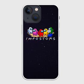 Чехол для iPhone 13 mini с принтом Among Us в Рязани,  |  | among us | among us game | among us space | among us игра | amongus | game | impostors | игра | игроку | космонавты | одни из нас | проходимцы | самозванцы | скафандры | среди нас | челик | человечки | чубрик | эмонг ас