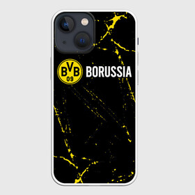 Чехол для iPhone 13 mini с принтом BORUSSIA   Боруссия в Рязани,  |  | borussia | club | dortmund | footbal | logo | боруссия | дортмунд | знак | клуб | логотип | логотипы | символ | символы | форма | футбол | футбольная | футбольный