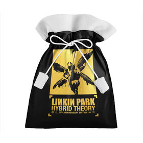 Подарочный 3D мешок с принтом Hybrid Theory 20th Anniversary в Рязани, 100% полиэстер | Размер: 29*39 см | chester bennington | hybrid theory | linkin park | rock | беннингтон | линкин парк | рок | честер