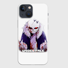 Чехол для iPhone 13 mini с принтом UNDERTALE в Рязани,  |  | sans | undertale | андертале | андертейл | игра | подземная история | подземная сказка | санс | ундертале