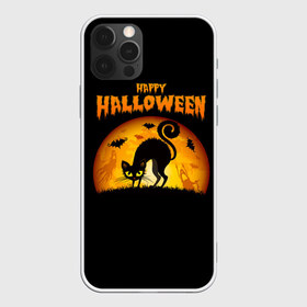 Чехол для iPhone 12 Pro Max с принтом Helloween в Рязани, Силикон |  | halloween | ведьма | летучая мышь | полнолуние | привидение | призрак | тыква | хеллоуин | хелуин | хэллоин | хэллоуин | хэлоуин | хэлуин | черный кот