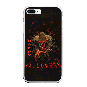 Чехол для iPhone 7Plus/8 Plus матовый с принтом Monster-trick or treat в Рязани, Силикон | Область печати: задняя сторона чехла, без боковых панелей | Тематика изображения на принте: helloween | monster | trick or treat | день всех святых | сладость или гадость | хеллуин