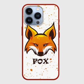 Чехол для iPhone 13 Pro с принтом FOX в Рязани,  |  | animals | fox | foxes | foxy | ginger | животные | лис | лиса | лисенок | лисий | лисица | лисицы | лисичка | лисички | лисы | лисята | оранжевый