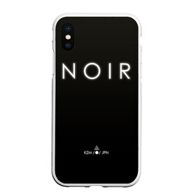 Чехол для iPhone XS Max матовый с принтом Monogatari - Noir в Рязани, Силикон | Область печати: задняя сторона чехла, без боковых панелей | anime | araragi | bakemonogatari | black | gatari | kuro | monogatari | noir | shaft | shinobu | аниме | арараги | гатари | истории | истории монстров | куро | манга | моногатари | нуар | чёрный | шафт | шинобу