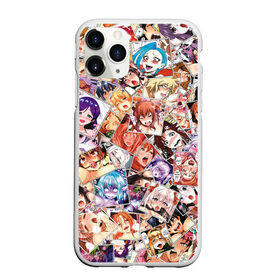 Чехол для iPhone 11 Pro матовый с принтом Color ahegao в Рязани, Силикон |  | ahegao | anime | manga | аниме | ахегао | коллаж | манга | паттерн | цвет