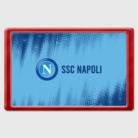 Магнит 45*70 с принтом SSC NAPOLI / Наполи в Рязани, Пластик | Размер: 78*52 мм; Размер печати: 70*45 | club | footbal | logo | napoli | ssc | знак | клуб | логотип | логотипы | наполи | символ | символы | форма | футбол | футбольная | футбольный