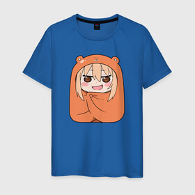 Мужская футболка хлопок с принтом Himouto! Umaru-chan  в Рязани, 100% хлопок | прямой крой, круглый вырез горловины, длина до линии бедер, слегка спущенное плечо. | anime himouto | anime umaru | himoto | himouto | himouto umaru | himouto umaru chan | umaru | umaru chan | аниме | аниме умару | аниме химото | двуличная сестренка умару | умару | химото | химото умару тян