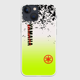 Чехол для iPhone 13 mini с принтом Yamaha в Рязани,  |  | abstract | bike | geometry | moto | motorcycle | sport | texture | абстракция | байк | геометрия | классика | модные | мото | мотоциклы | спорт | стиль | текст