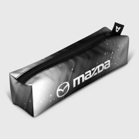 Пенал 3D с принтом MAZDA Мазда в Рязани, 100% полиэстер | плотная ткань, застежка на молнии | auto | logo | mazda | moto | symbol | авто | автомобиль | гонки | знак | лого | логотип | логотипы | мазда | марка | машина | мото | символ | символы