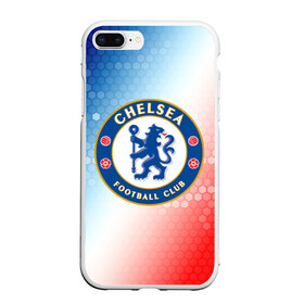 Чехол для iPhone 7Plus/8 Plus матовый с принтом CHELSEA F.C. / ЧЕЛСИ в Рязани, Силикон | Область печати: задняя сторона чехла, без боковых панелей | Тематика изображения на принте: chelsea | club | footbal | logo | знак | клуб | логотип | логотипы | символ | символы | форма | футбол | футбольная | футбольный | челси