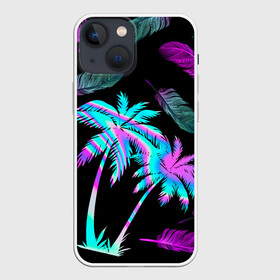 Чехол для iPhone 13 mini с принтом Неоновое лето в Рязани,  |  | брызги | вселенная | детская | для девочки | космос | красота | лето | мальчик | неон | пальма | пальмы | перо | перышко | пляж | потерялся | радуга | яркая