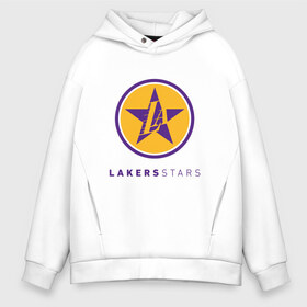 Мужское худи Oversize хлопок с принтом Lakers Stars в Рязани, френч-терри — 70% хлопок, 30% полиэстер. Мягкий теплый начес внутри —100% хлопок | боковые карманы, эластичные манжеты и нижняя кромка, капюшон на магнитной кнопке | Тематика изображения на принте: 23 | anthony davis | basketball | bryant | game | james | kobe | lebron | los angeles | nba | sport | баскетбол | брайант | бровь | джеймс | калифорния | коби | король | леброн | лейкерс | лос анджелес | нба | спорт | тренер | чемпио