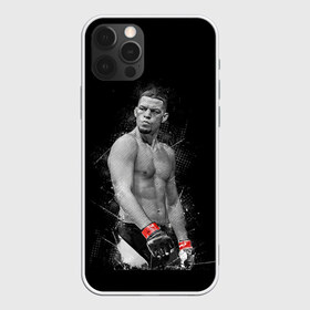 Чехол для iPhone 12 Pro Max с принтом Нэйт Диаз в Рязани, Силикон |  | diaz | mma | nate | ufc | боец | диаз | диас | единоборства | мма | нэйт | смешанные | юфс