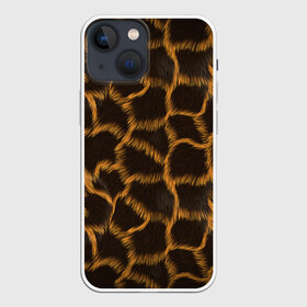 Чехол для iPhone 13 mini с принтом Леопард в Рязани,  |  | леопард | леопардовые пятна | пятна леопарда