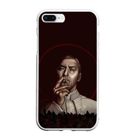 Чехол для iPhone 7Plus/8 Plus матовый с принтом Молодой Папа The Young Pope в Рязани, Силикон | Область печати: задняя сторона чехла, без боковых панелей | jude law | new pope | ватикан | джуд лоу | кардинал | молодой папа | сериал | сериалы