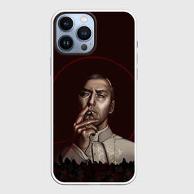 Чехол для iPhone 13 Pro Max с принтом Молодой Папа | The Young Pope в Рязани,  |  | Тематика изображения на принте: jude law | new pope | ватикан | джуд лоу | кардинал | молодой папа | сериал | сериалы