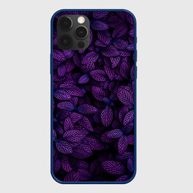 Чехол для iPhone 12 Pro Max с принтом Purple Leaves в Рязани, Силикон |  | Тематика изображения на принте: leaves | nature | pink | plants | purple | striped | texture | veins | жилки | листья | полосатый | природа | растения | розовый | текстура | фиолетовый