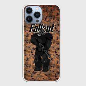 Чехол для iPhone 13 Pro Max с принтом FALLOUT в Рязани,  |  | Тематика изображения на принте: boy | fallout | logo game | new vegas | nuka cola | автомат | америка | апокалипсис | броня | вегас | война | герои | доспехи | камуфляж | логотипы игр | оружие | постапокалипсис | противогаз | пулемет | радиация | солдат