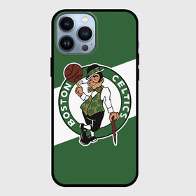 Чехол для iPhone 13 Pro Max с принтом Бостон Селтикс в Рязани,  |  | Тематика изображения на принте: boston | boston celtics | celtics | nba | баскетбол | бостон | бостон селтикс | нба | селтикс